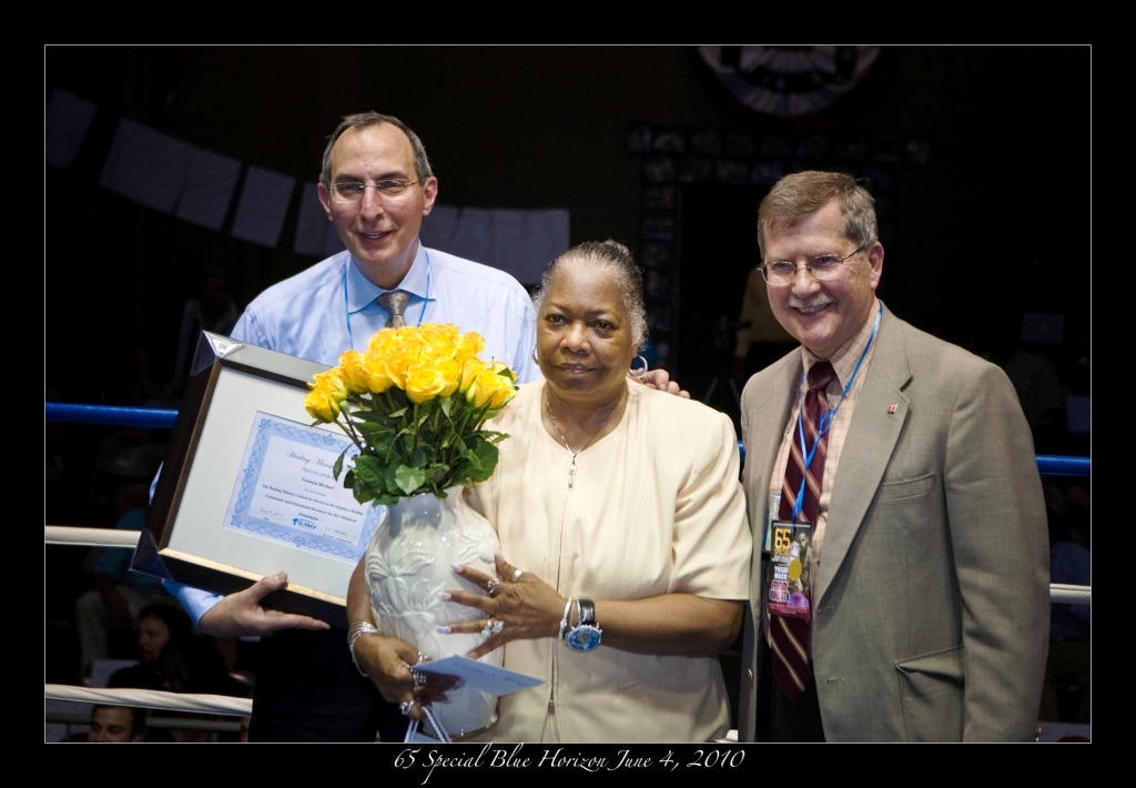 The First Lady of Boxing celebrating her 65th 