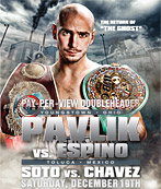 pavlik vs espino fight poster